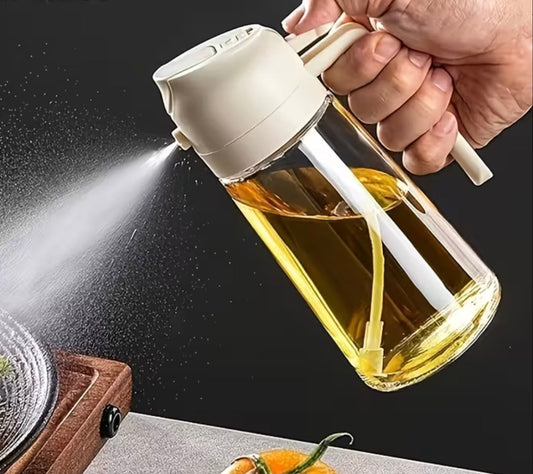 2-in-1 Portable Oil Sprayer and Dispenser