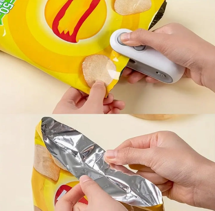 Snack Bag Sealer with Magnetic Closure