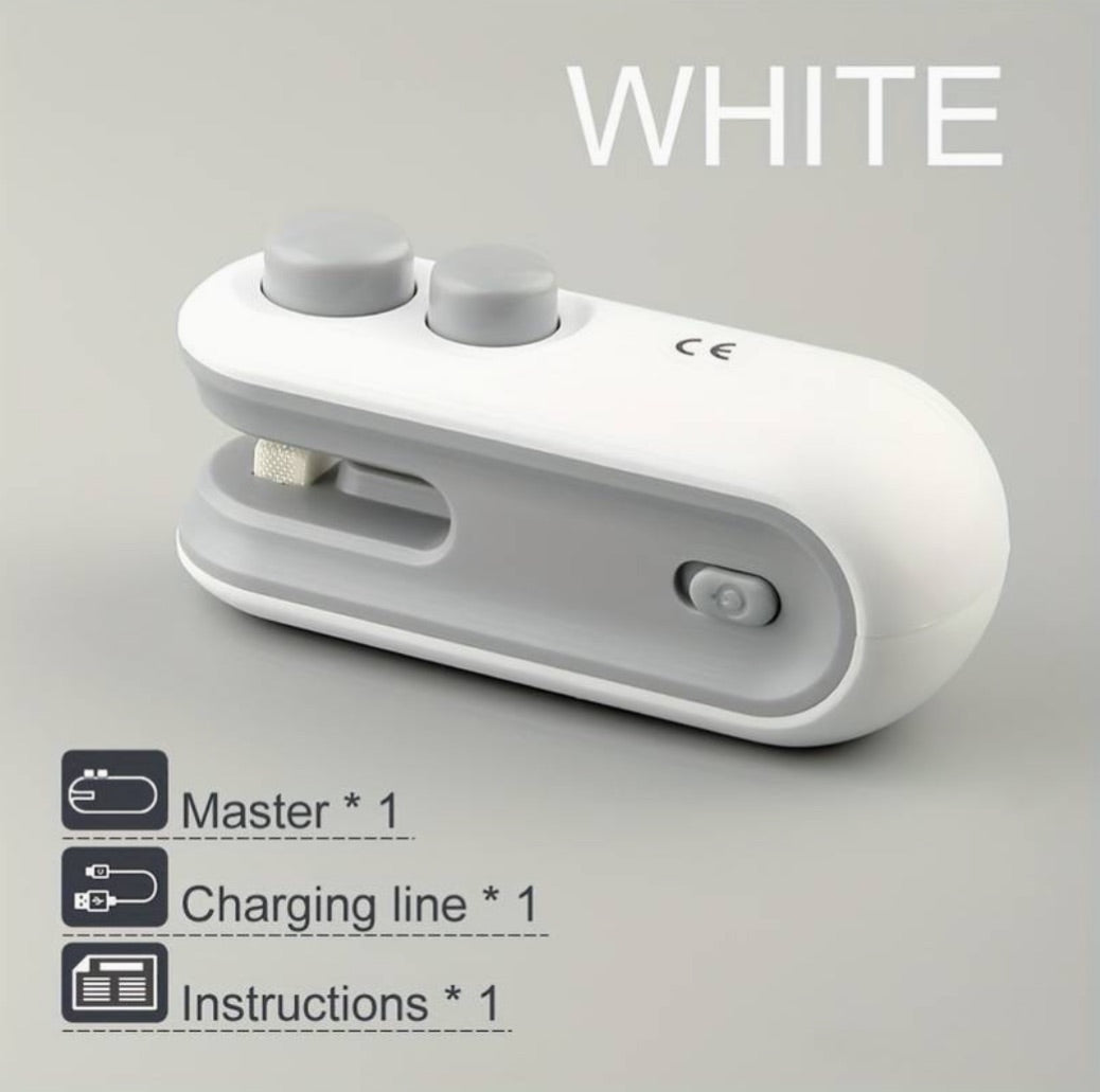 Snack Bag Sealer with Magnetic Closure